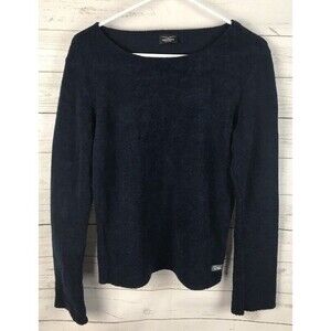 Venice Beach Activewear Terry Sweater Dark Navy Blue